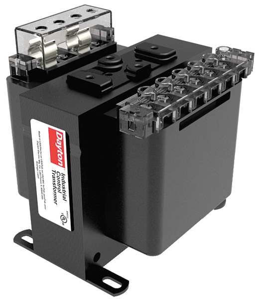 Control Transformer, 100VA, 3.62 In. H