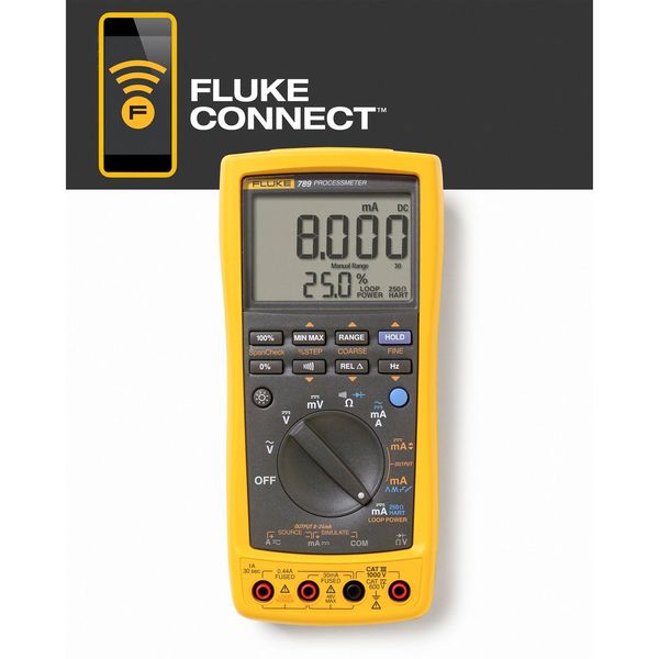 Process Meter, 0 to 1000VAC/DC, Infrared
