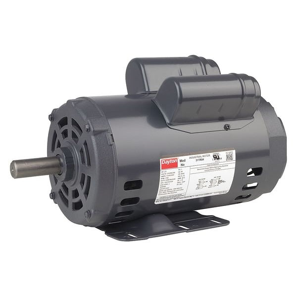 Capacitor-Start/Run General Purpose Motor, 2 HP, 115/208-230V AC Voltage, 56HZ Frame