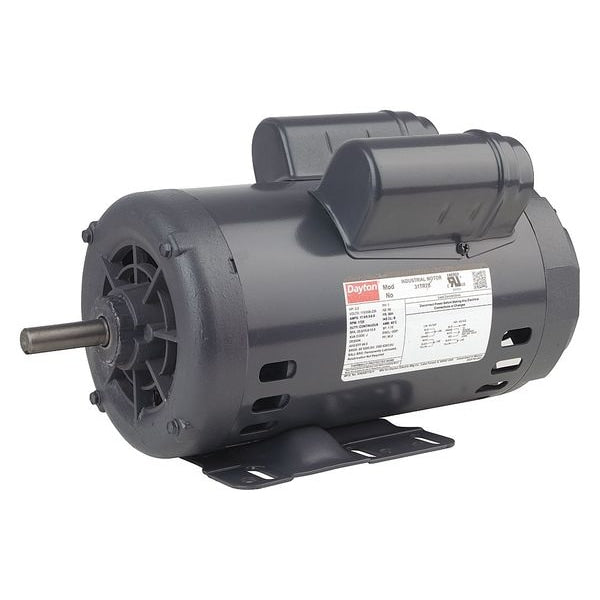 Capacitor-Start/Run General Purpose Motor, 2 HP, 115/208-230V AC Voltage, 56H Frame