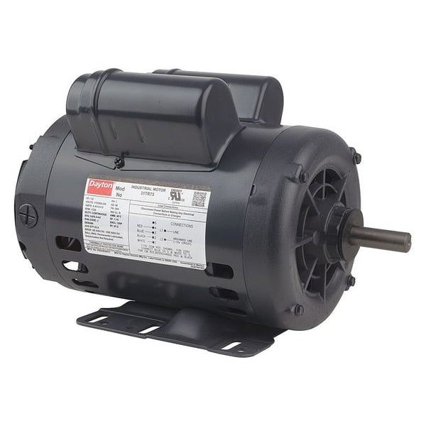 Capacitor-Start/Run General Purpose Motor, 1 HP, 115/208-230V AC Voltage, 56H Frame