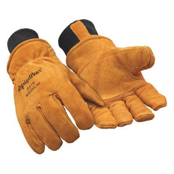 Cold Protection Gloves, Fiberfill/Foam/Tricot Lining, M