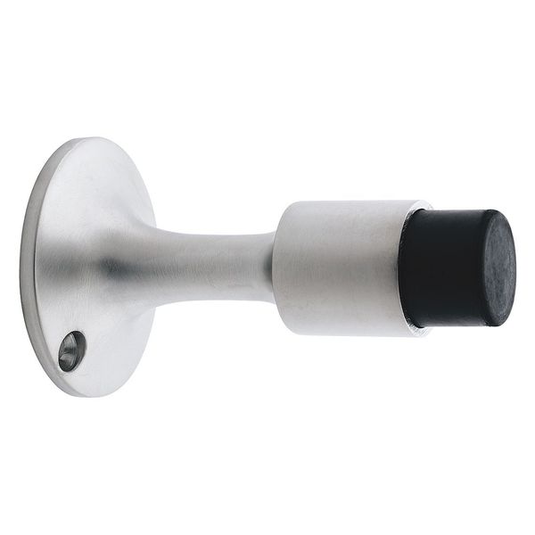 Door Stop, Brass, Silver, 2-1/4