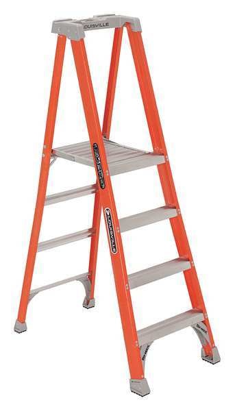6 ft 0.25 in Fiberglass Platform Stepladder