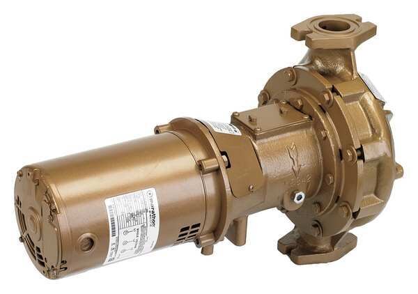 Hot Water Circulating Pump, 3/4 hp, 208V/230V/460V, 3 Phase, Flange Connection