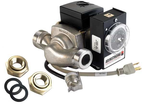 Hot Water Circulator Pump, 1/32 hp, 115, 1 Phase, Sweat Connection