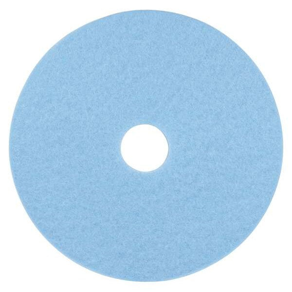 Burnishing Pad, 17 In, Sky Blue, PK5