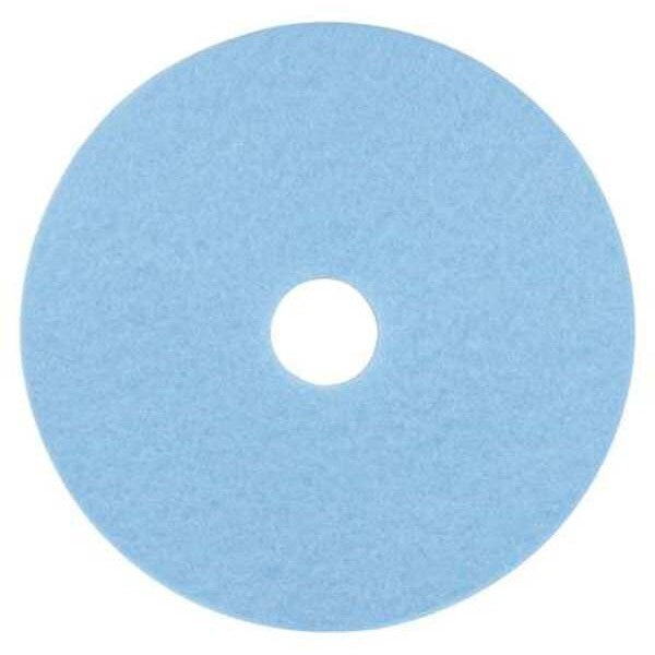 Burnishing Pad, 19 In, Sky Blue, PK5