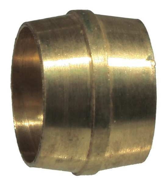 Tube Sleeve, Compression, Brass, 150psi