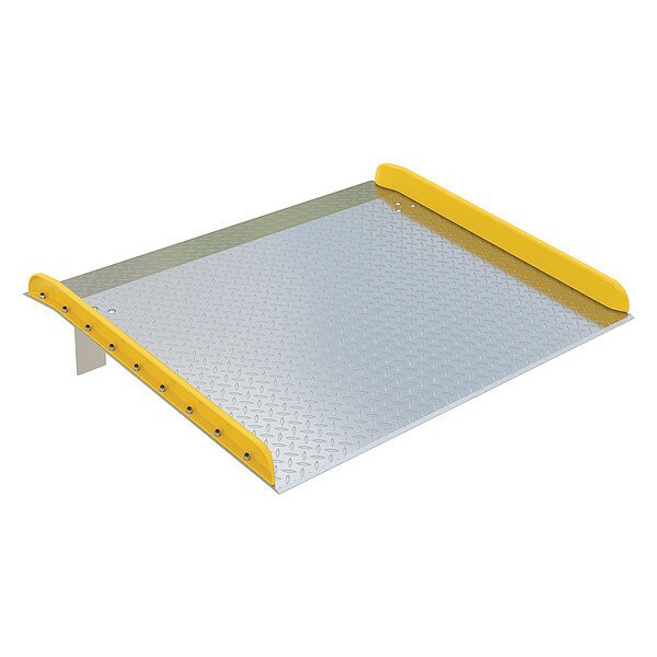 Aluminum Truck Dockboard W/ Steel Curb