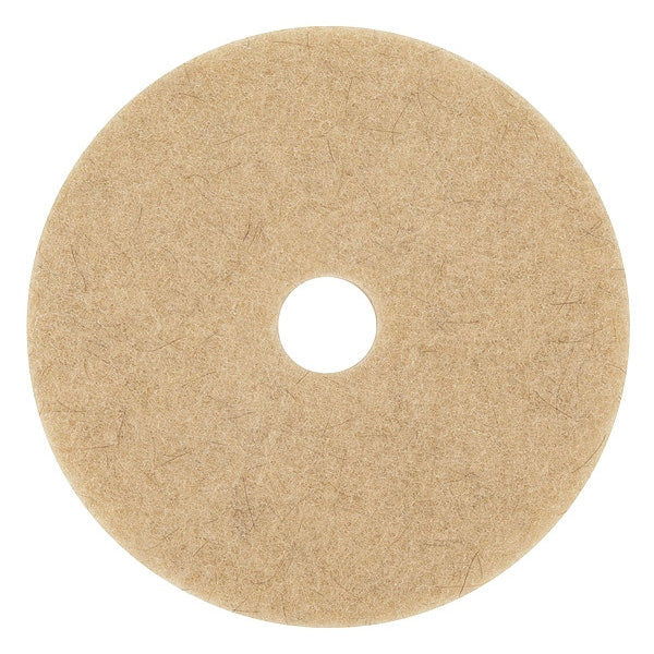 Burnishing Pad, 27 In, Tan, PK5