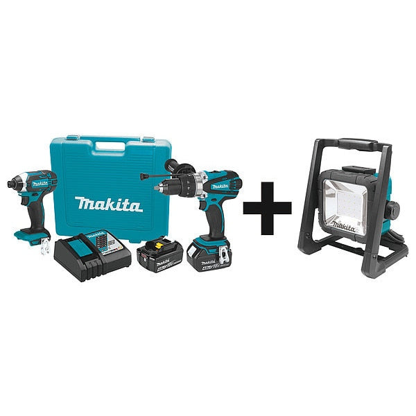 Cordless Combination Kit, 3 Tools, 18V DC