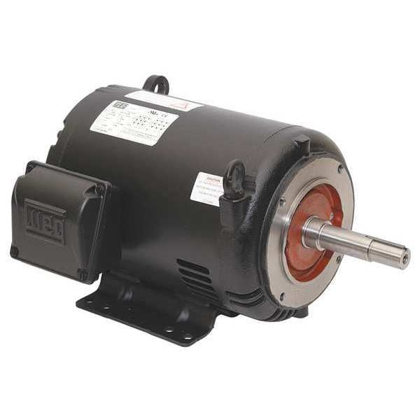 Pump Motor, 5 HP, 1750,182/4JP, 6.33A