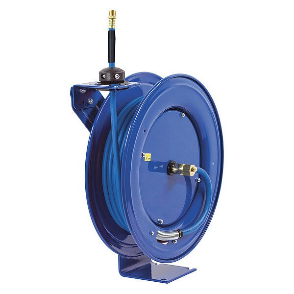 Spring Return Hose Reel, 3/8 in Hose Dia., 50 ft Length, 300 psi