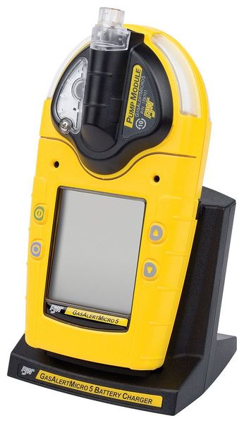 Multi-Gas Detector, 2 yr Battery Life, Yellow