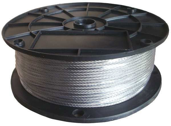 Cable, 1/16 in., 50 ft., 7 x 7, SS