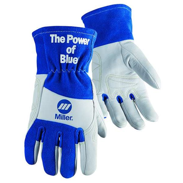TIG Welding Gloves, Cowhide Palm, L, PR