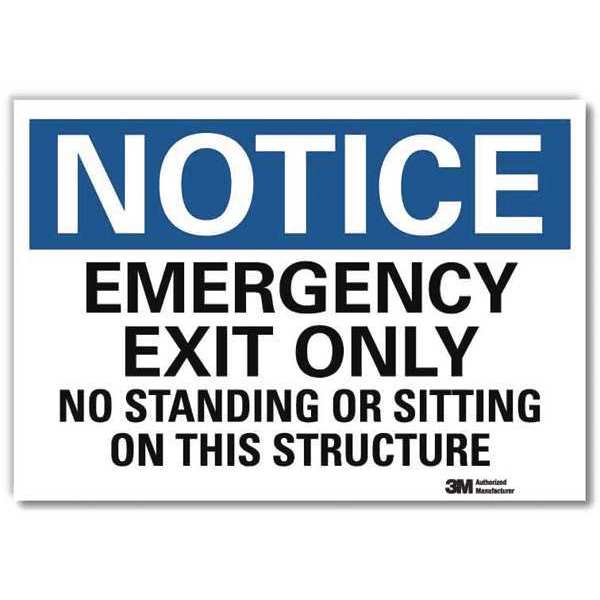 Notice Sign, 5x7in, Reflective Sheeting