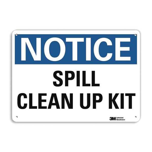 Notice Sign, RecycldReflecAlum, 10inWx7inH, U5-1527-RA_10X7