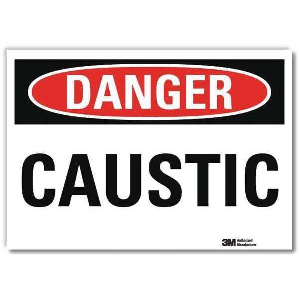 Danger Sign, 7 in H, 10 in W, Vertical Rectangle, English, U3-1151-RD_10X7