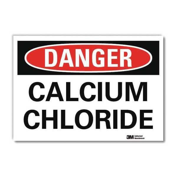 Danger Sign, 7 in H, 10 in W, Vertical Rectangle, English, U3-1144-RD_10X7