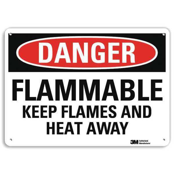 Danger Sign, 4 Hole Mount, 10in W x 7in H, U3-1482-RA_10X7