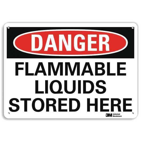 Danger Sign, 4 Hole Mount, 10in W x 7in H, U3-1490-RA_10X7