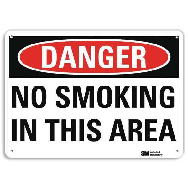 Danger No Smoking Sign, 7