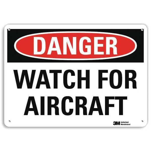 Danger Sign, 4 Hole Mount, 10in W x 7in H, U3-2041-RA_10X7
