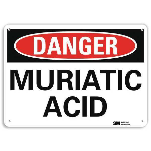Danger Sign, 4 Hole Mount, 10in W x 7in H, U3-1806-RA_10X7