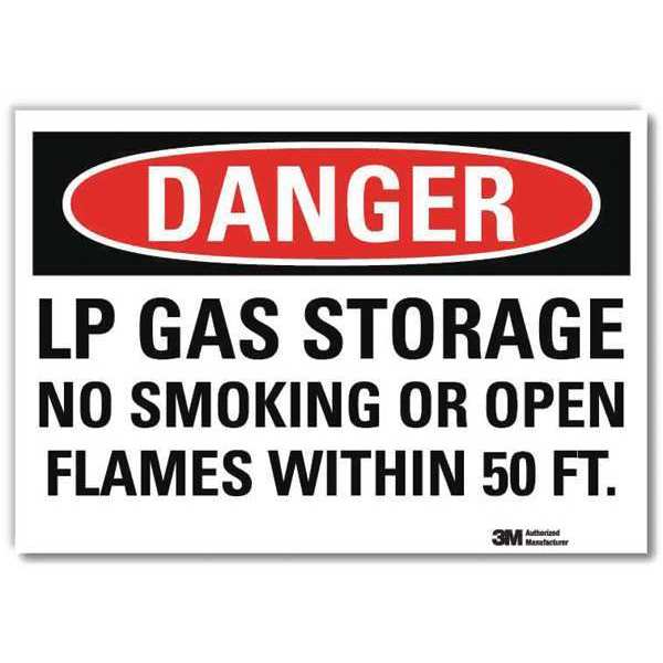Danger No Smoking Sign, 10