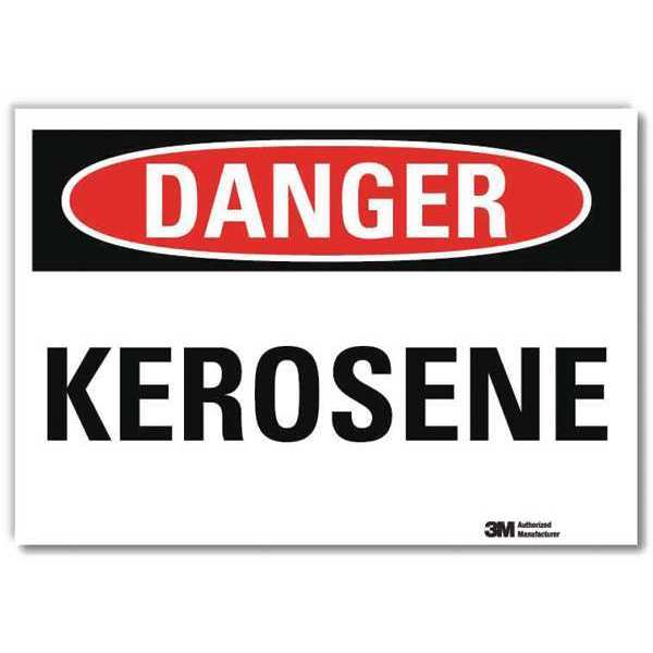 Danger Sign, 10 in H, 14 in W, Horizontal Rectangle, English, U3-1731-RD_14X10