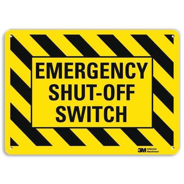 Safety Sign, 7 in Height, 10 in Width, Aluminum, Vertical Rectangle, English, U7-1138-RA_10X7