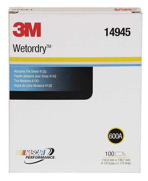 Sanding Sheets, 5-1/2in.x1/2in., PK1000