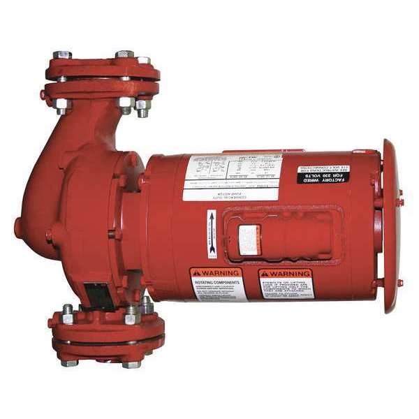 Hydronic Circulating Pump, 5 hp, 208V-230V/460V, 3 Phase, Flange Connection