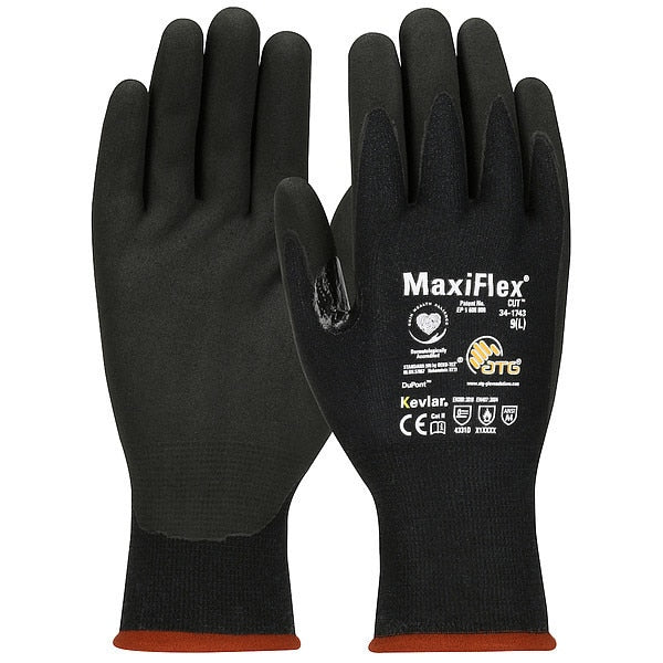 Gloves, Small, MaxiFlex Cut Resistant, PK12