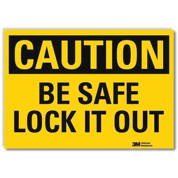Safety Sign, 5 in H, 7 in Width, Reflective Sheeting, Horizontal Rectangle, English, U4-1075-RD_7X5