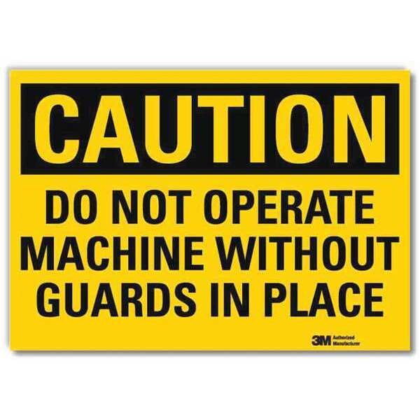 Safety Sign, 5 in H, 7 in Width, Reflective Sheeting, Horizontal Rectangle, English, U4-1187-RD_7X5