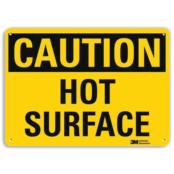Safety Sign, 7 in Height, 10 in Width, Aluminum, Vertical Rectangle, English, U4-1428-RA_10X7