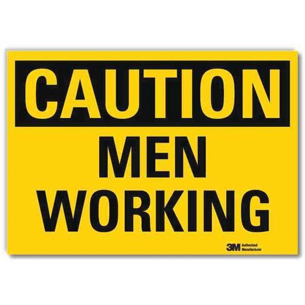 Safety Sign, 7 in Height, 10 in W, Reflective Sheeting, Vertical Rectangle, English, U4-1525-RD_10X7