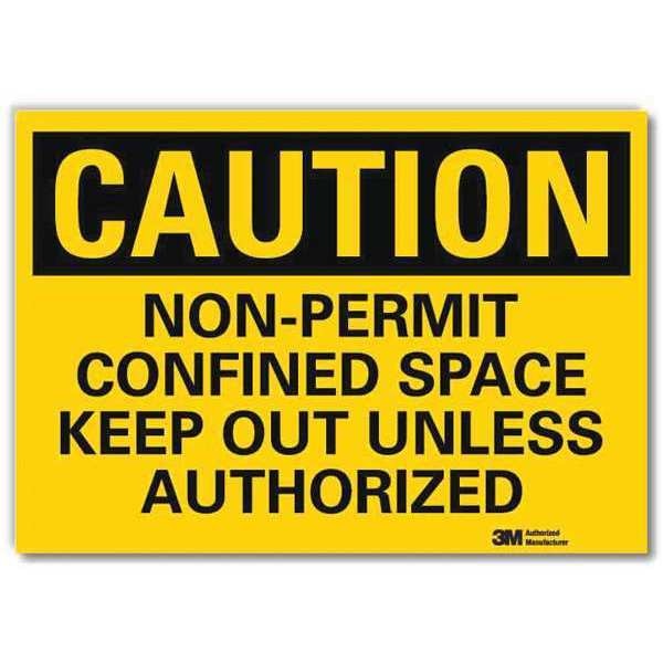 Safety Sign, 7 in Height, 10 in W, Reflective Sheeting, Vertical Rectangle, English, U4-1559-RD_10X7