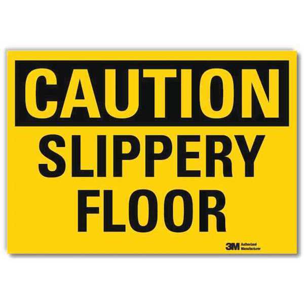 Safety Sign, 5 in H, 7 in Width, Reflective Sheeting, Horizontal Rectangle, English, U4-1667-RD_7X5