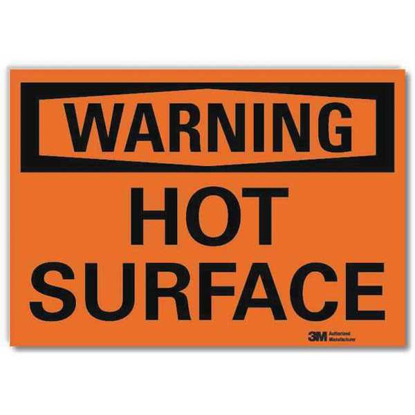 Warning Sign, 7 in H, 10 in W, Reflective Sheeting, Vertical Rectangle, English, U6-1124-RD_10X7