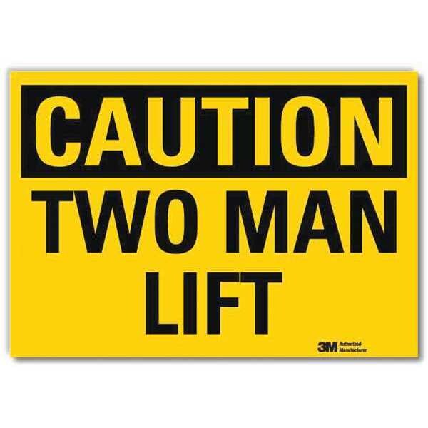 Safety Sign, 7 in Height, 10 in W, Reflective Sheeting, Vertical Rectangle, English, U4-1740-RD_10X7