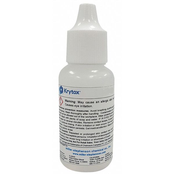 Vacuum Pump Lubricant, 1514, Dropper Bottle, 8 Oz.