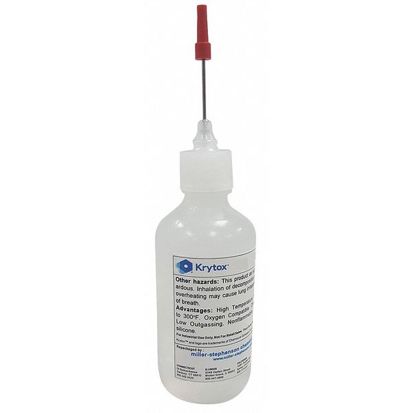 Vacuum Pump Lubricant, Needle Nose Bottle, 2 Oz.
