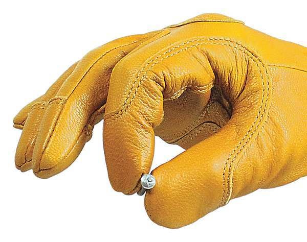 Arc Flash Gloves, 2XL, Tan, Slip On, PR