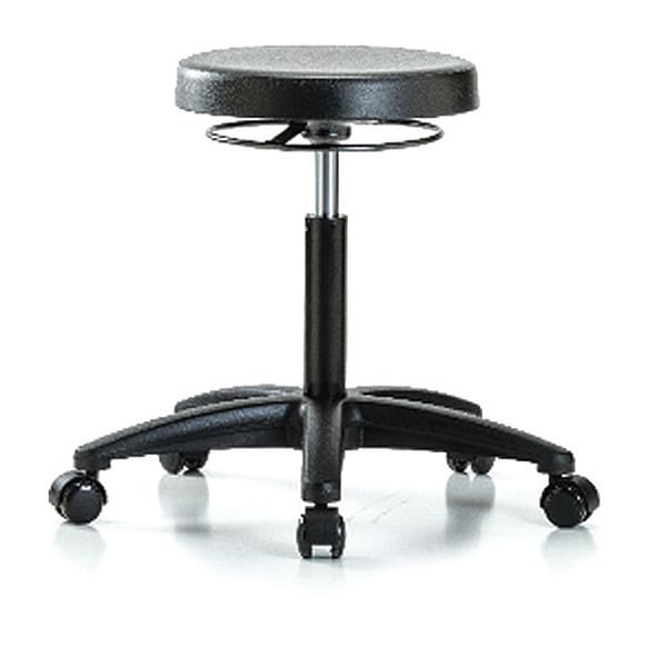 Bench Stool, Med, Poly, Casters