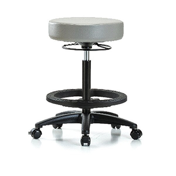 Bench Stool, Hi, Vinyl, BF, Casters, Dov