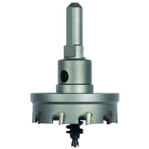 Carbide Hole Cutter, 1-1/8in Hole, 3/16inD